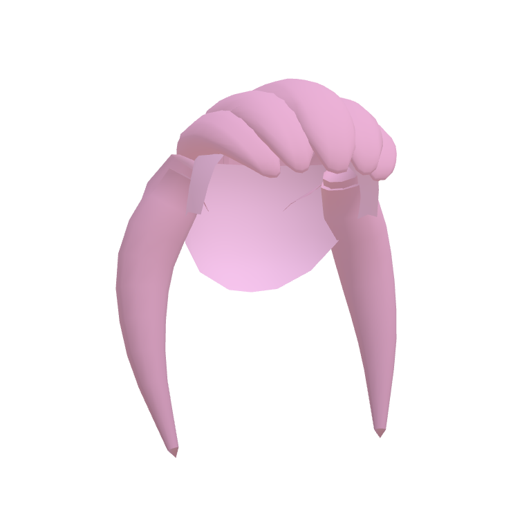 PLEDGE Twin Tails Hair — Pink