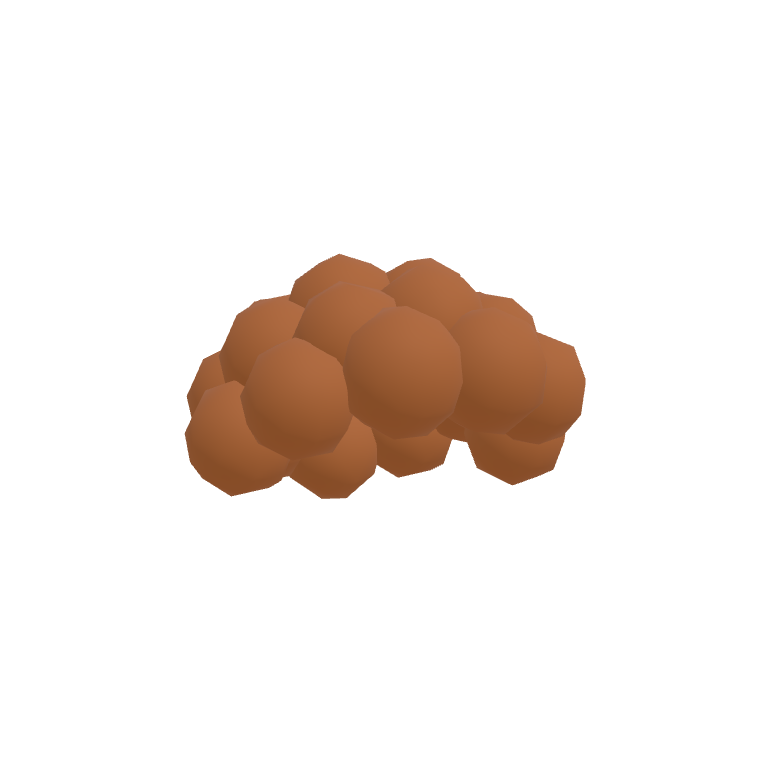 PLEDGE Curly Hair — Orange Brown